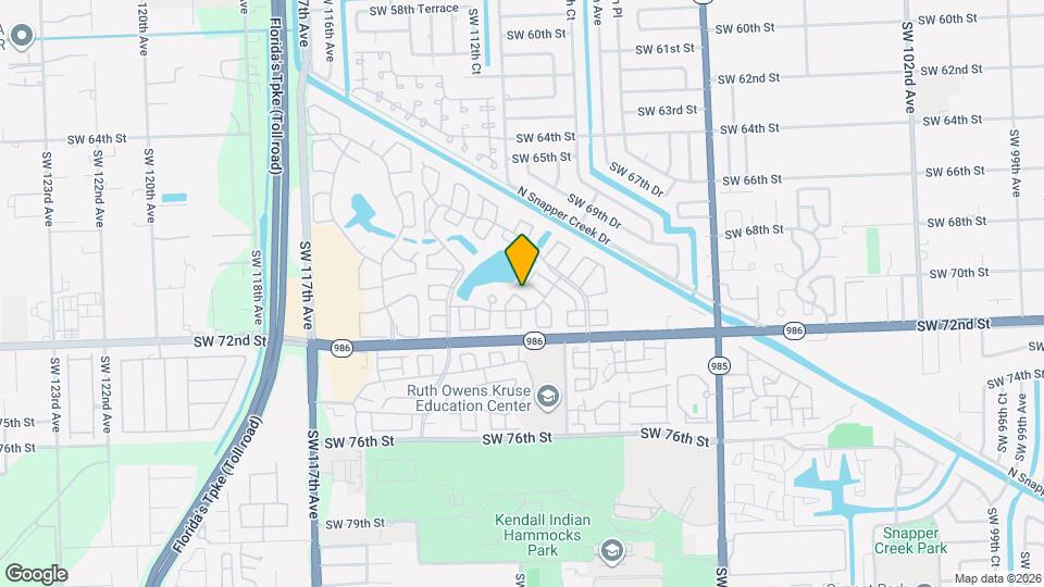 7015 SW 111th Pl Mapa y Detalles de la Ubicación