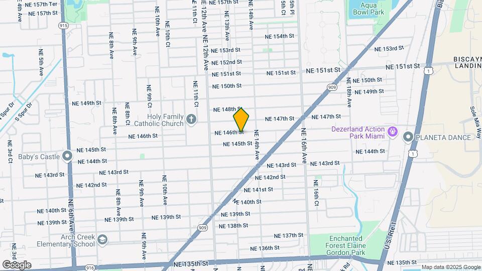 1340 NE 146th St-Unit -2 Map and Location Details