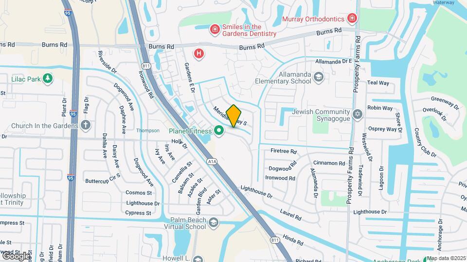 3157 Gardens East Dr Map and Location Details
