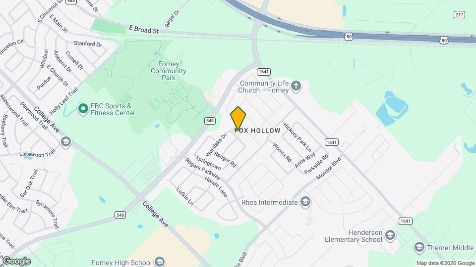 1021 Ellis Way Map and Location Details