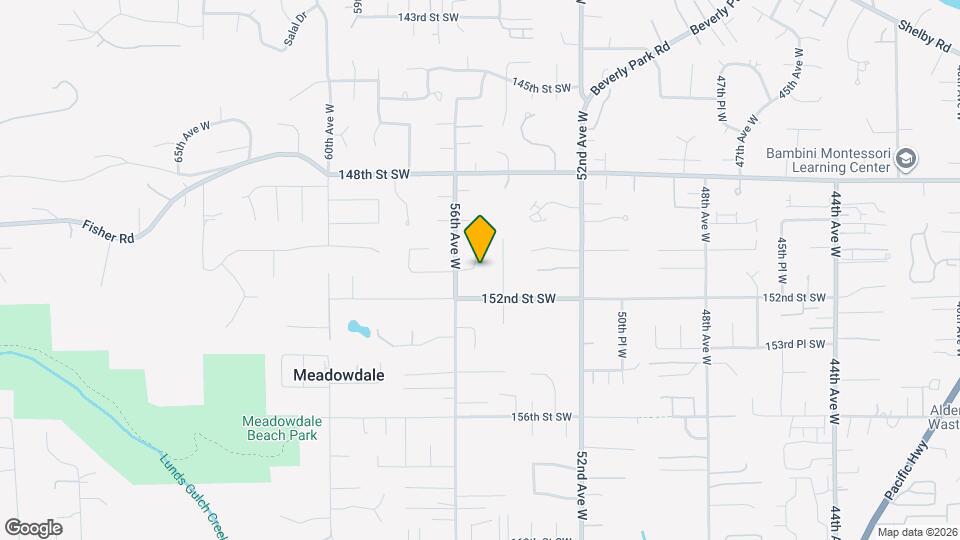 5518 151st Pl SW Mapa y Detalles de la Ubicación