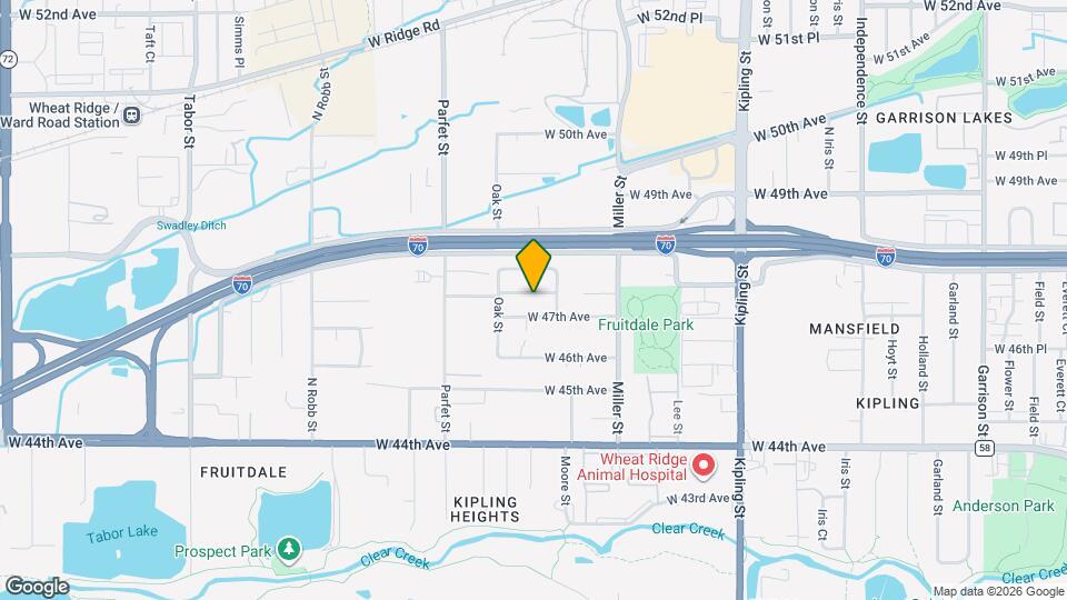 10630 W 47th Pl Map and Location Details