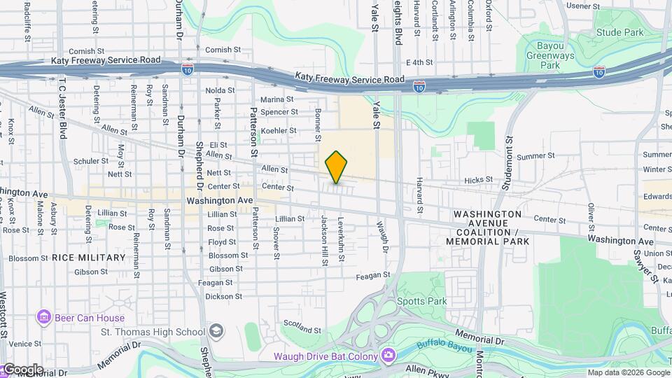 3898 Center St Map and Location Details