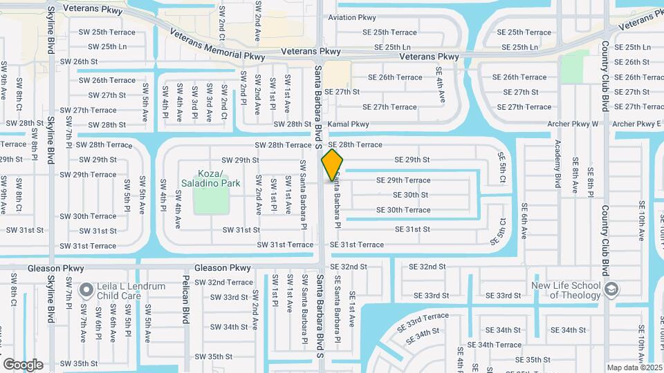 2926 SE Santa Barbara Pl Map and Location Details
