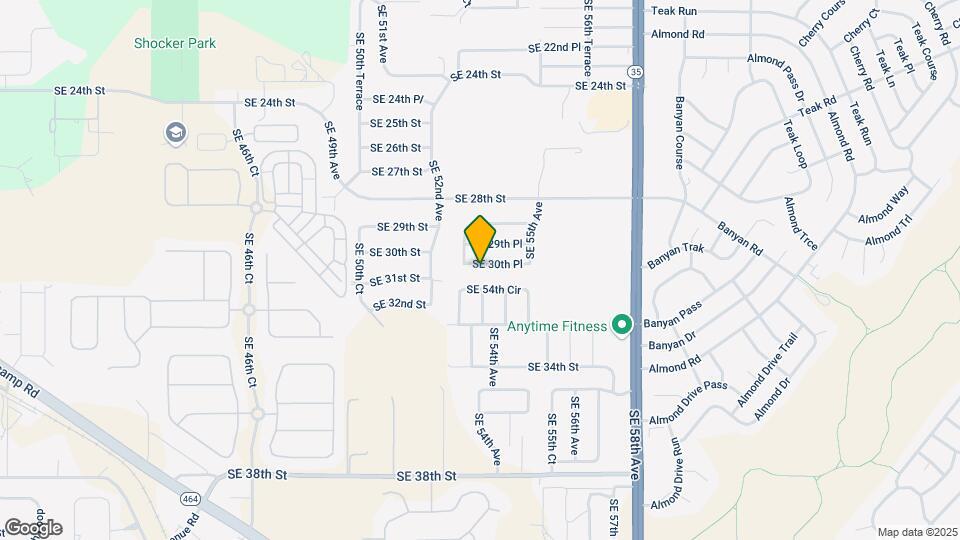 5350 SE 30th Pl Map and Location Details
