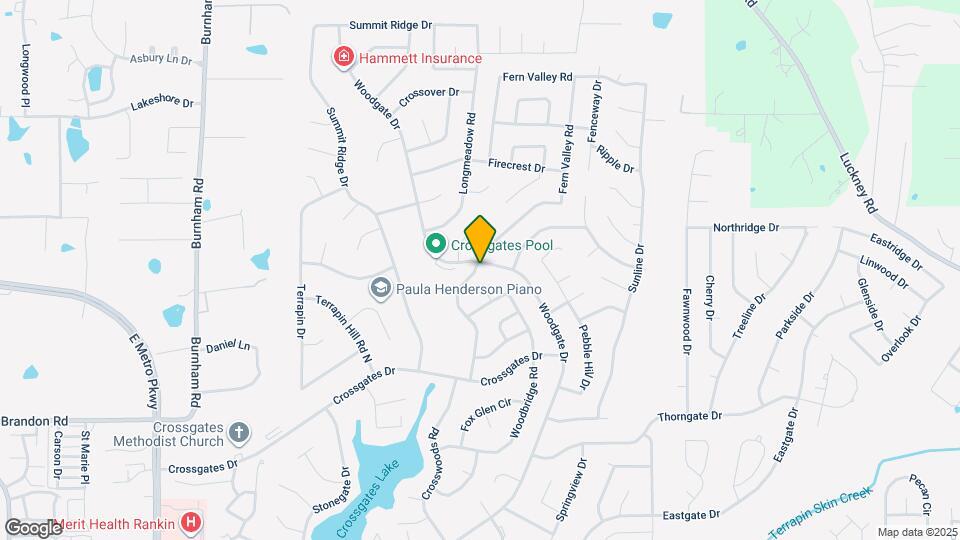 107 Woodgate Dr Map and Location Details