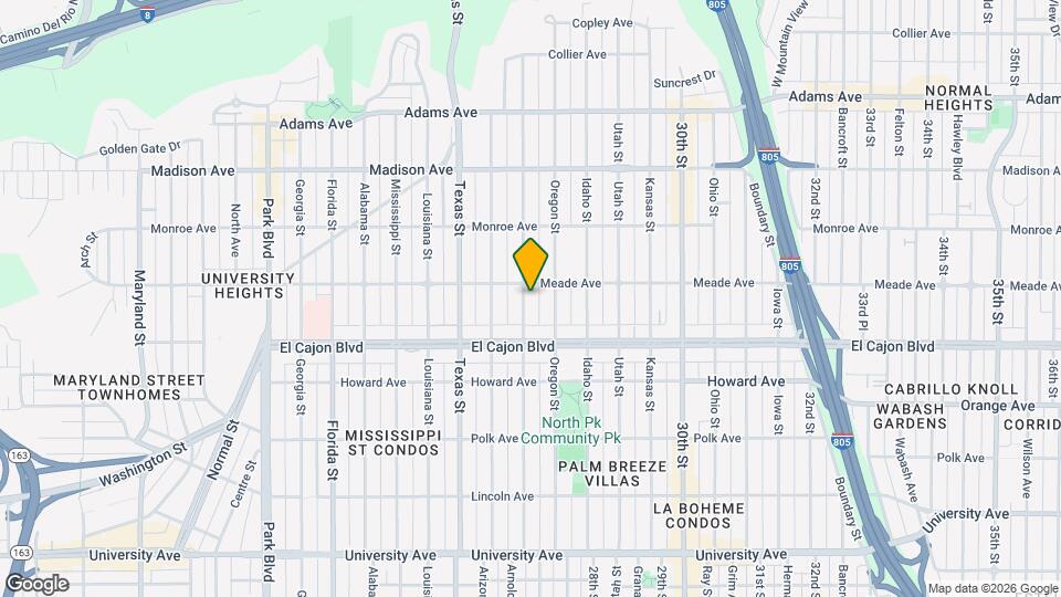 4379 Hamilton St Mapa y Detalles de la Ubicación