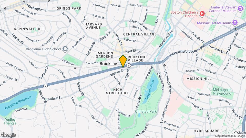 93 Walnut St Mapa y Detalles de la Ubicación