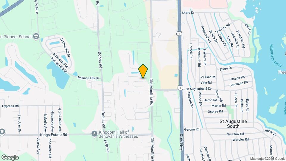 74 Moultrie Village Ln Map and Location Details
