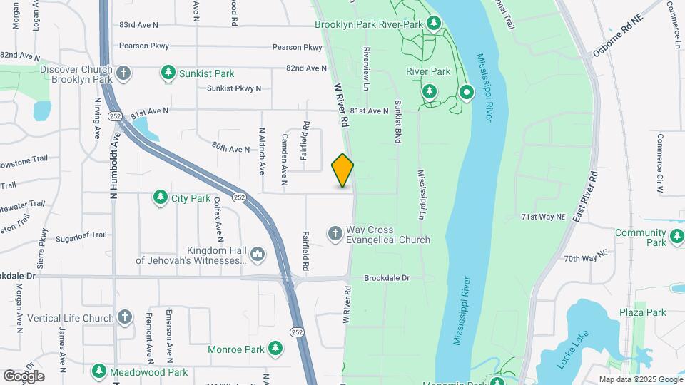 522 79th Ave NE Map and Location Details