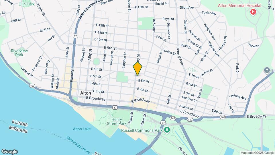 503 Henry St Mapa y Detalles de la Ubicación