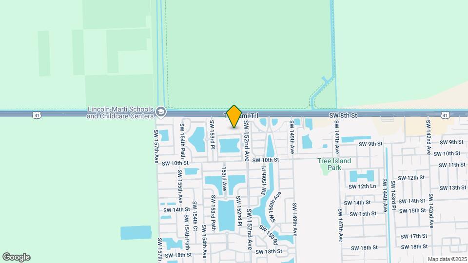 15253 SW 8th Way Map and Location Details