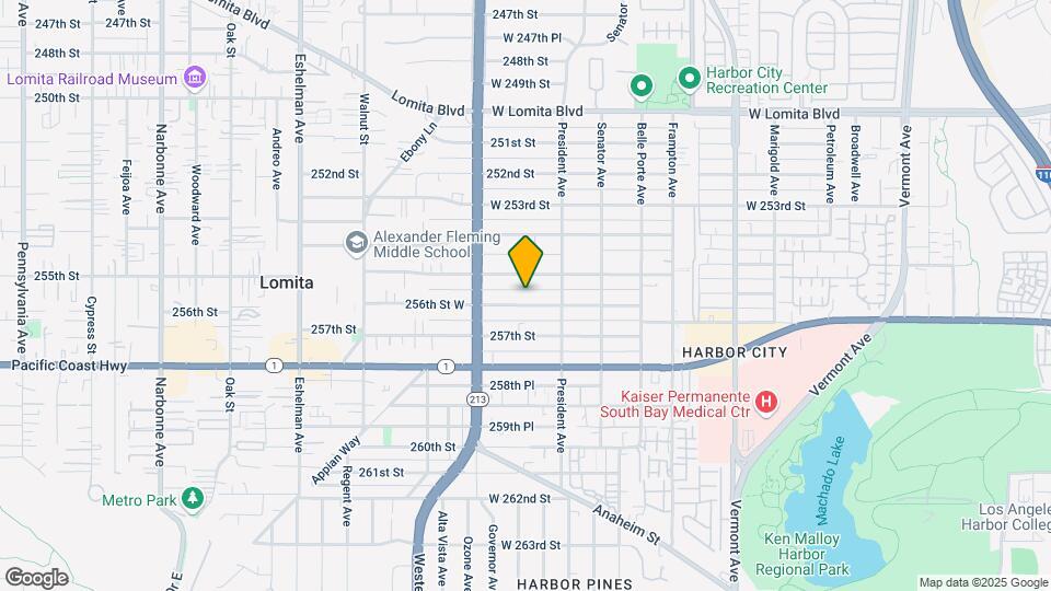 1637 256th St Map and Location Details