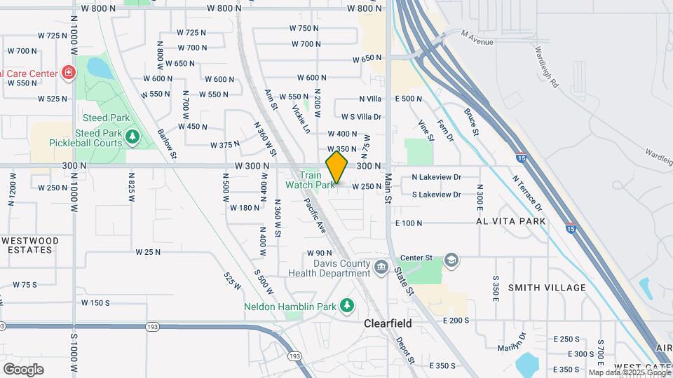 153 W 250 N, Unit Unit 1 Map and Location Details