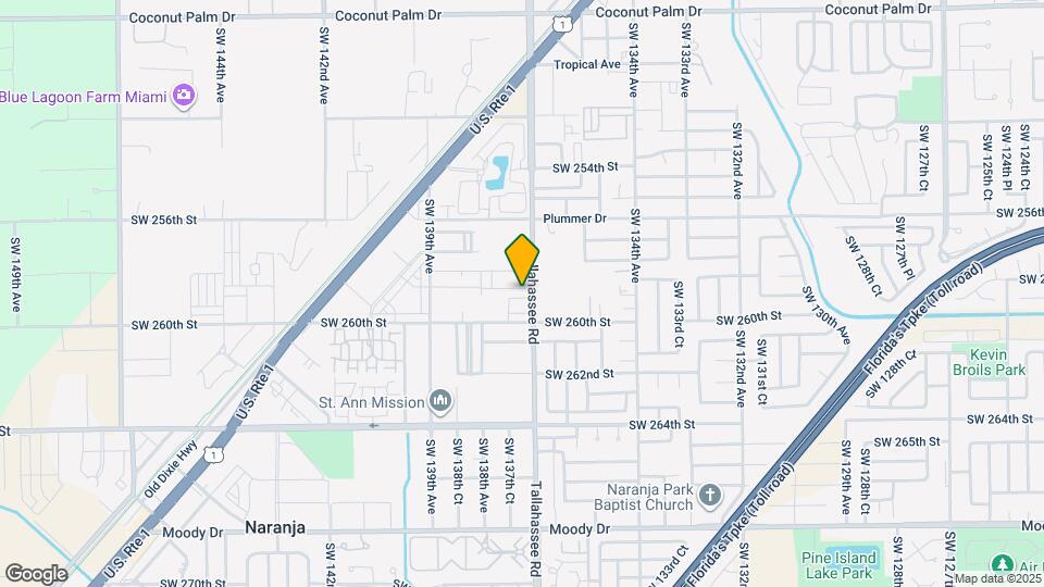 13728 SW 258th Ln Map and Location Details
