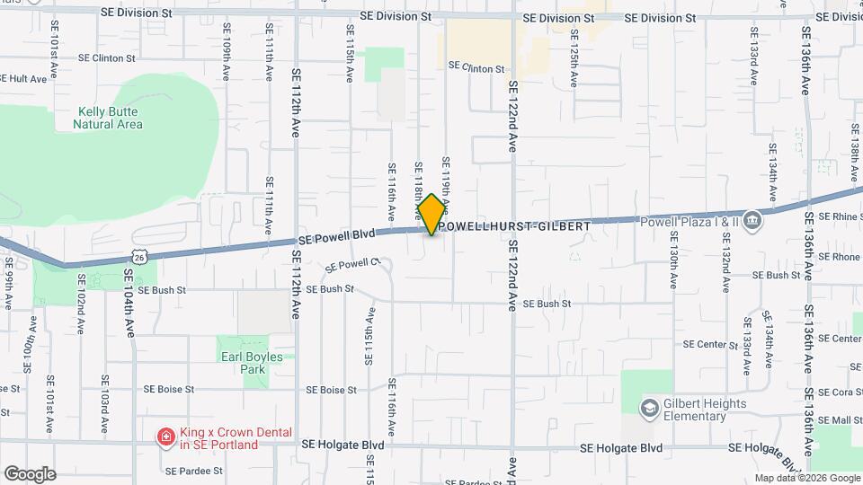 3526 SE 118th Ave Map and Location Details