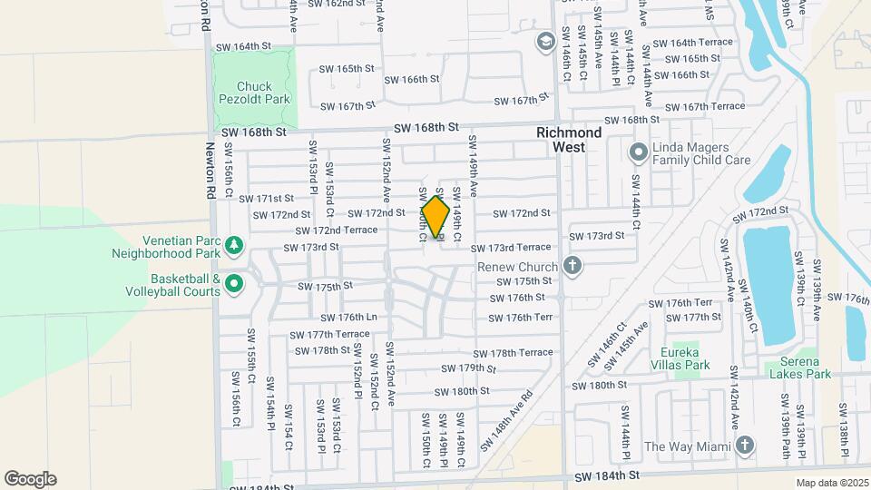 17334 SW 149th Pl Map and Location Details