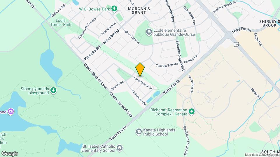 258 Forestbrook St Map and Location Details