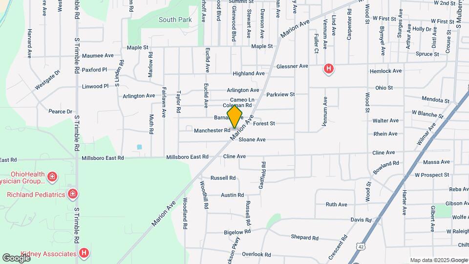 570 Marion Ave Map and Location Details