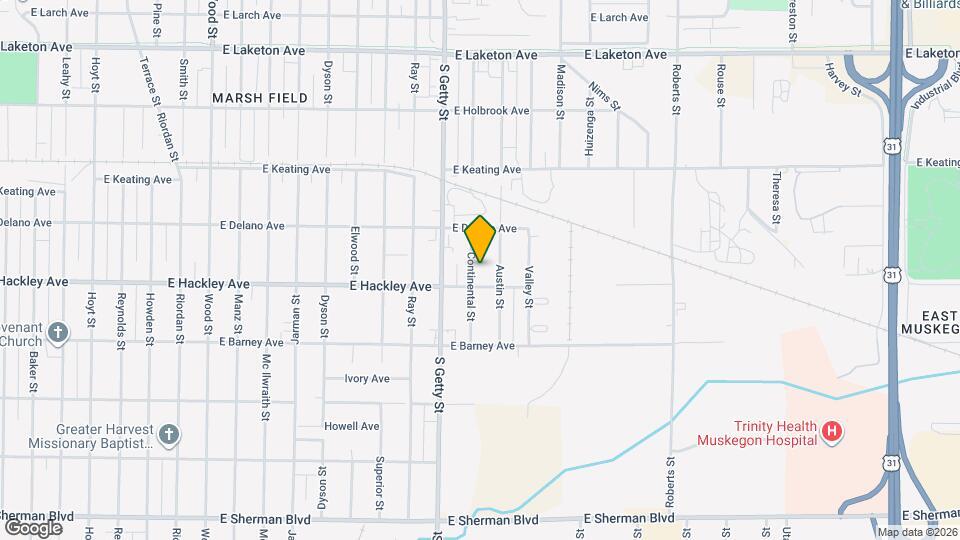 2174 Continental St Map and Location Details