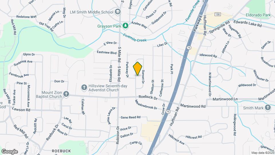901 Meadowbrook Dr Map and Location Details