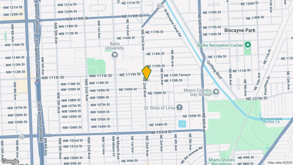 210 NE 110th St Map and Location Details