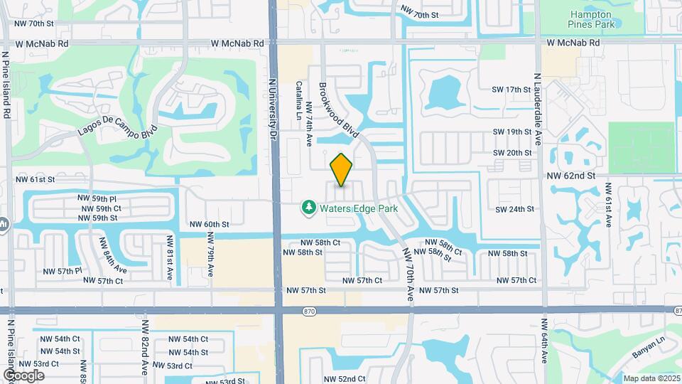 6105 NW 73rd Ave Map and Location Details