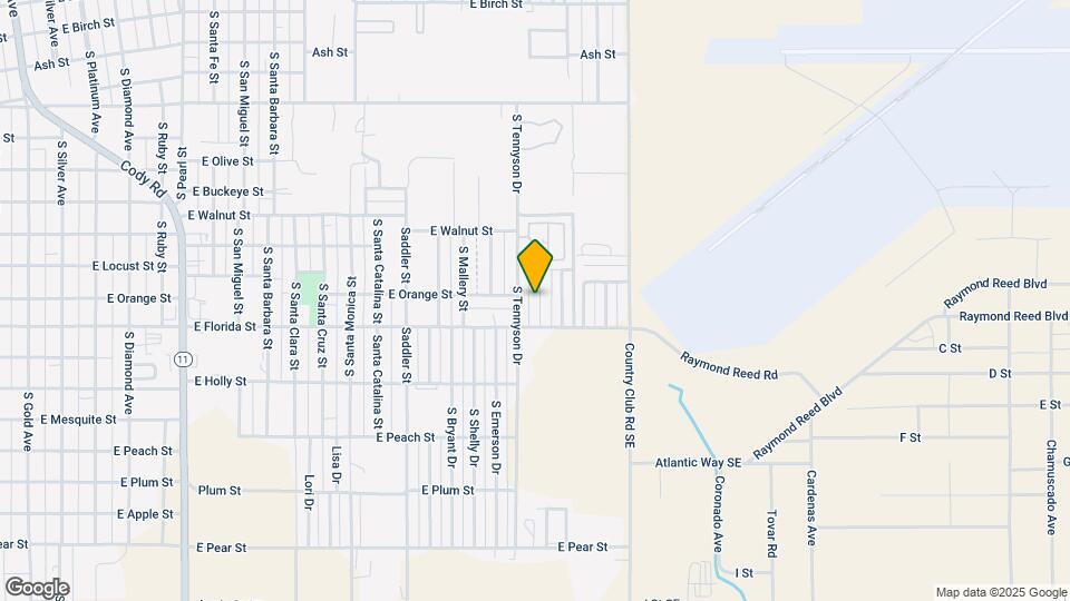 1322 S Sandburg Dr Map and Location Details