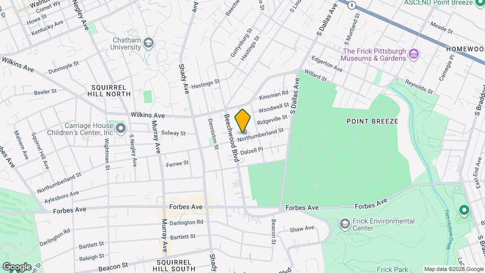 6525 Northumberland St Map and Location Details