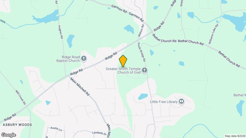 250 Poole Bridge Dr Map and Location Details