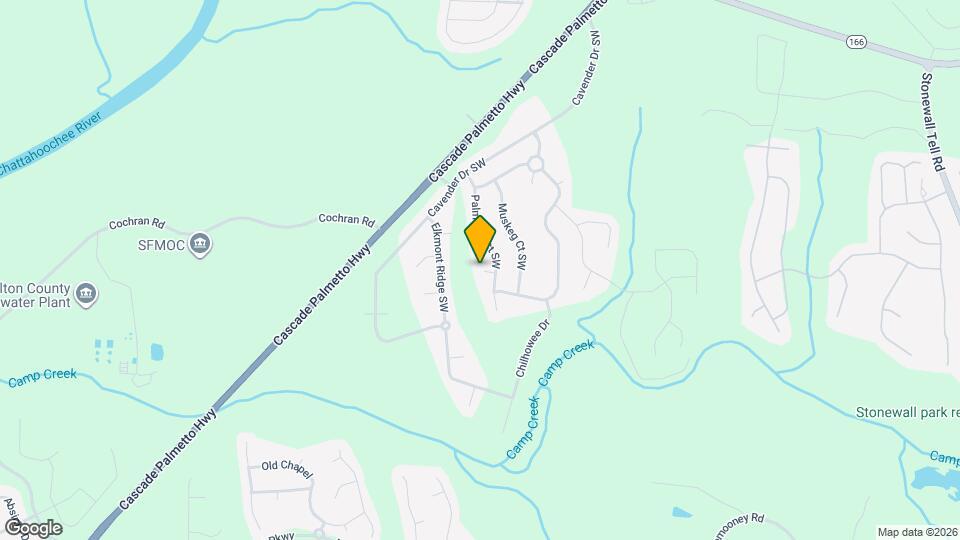 221 Cutbank Ct SW Mapa y Detalles de la Ubicación