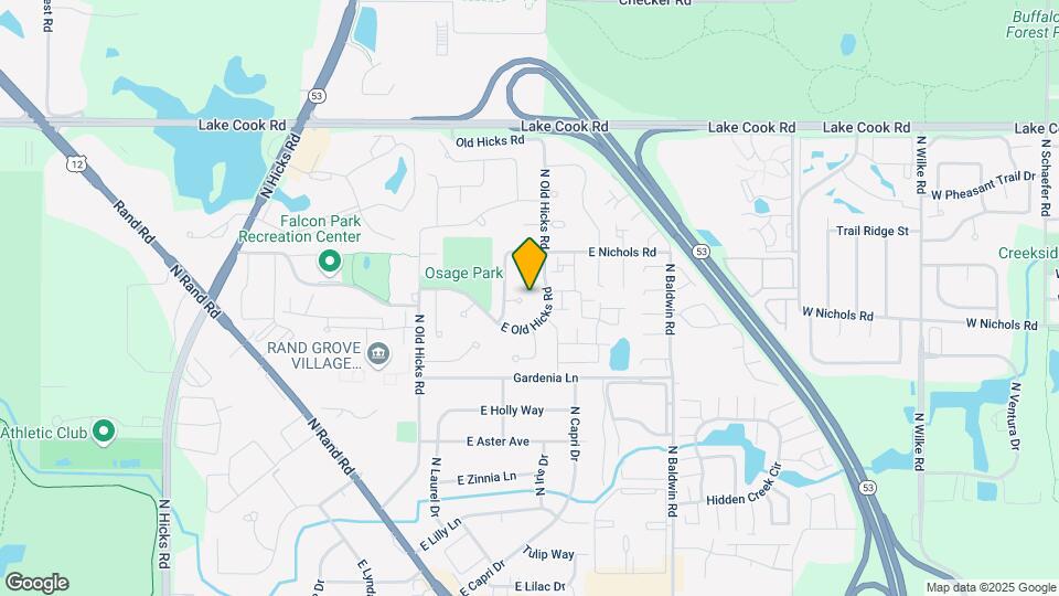 2123 Haig Ct Map and Location Details