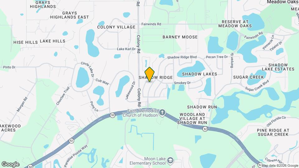 12053 Shadow Ridge Blvd Map and Location Details