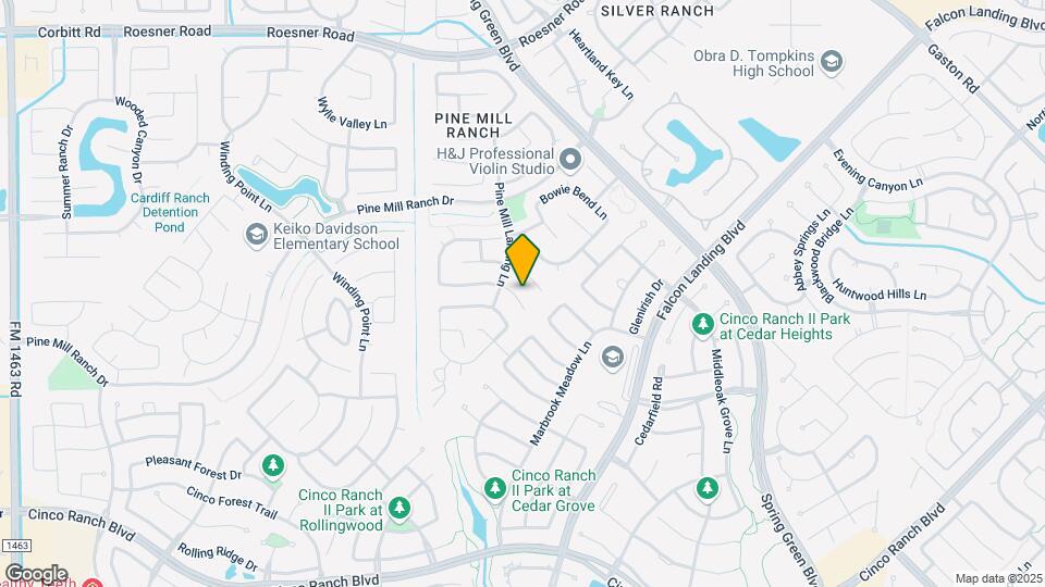 26518 Durango Canyon Ln Map and Location Details