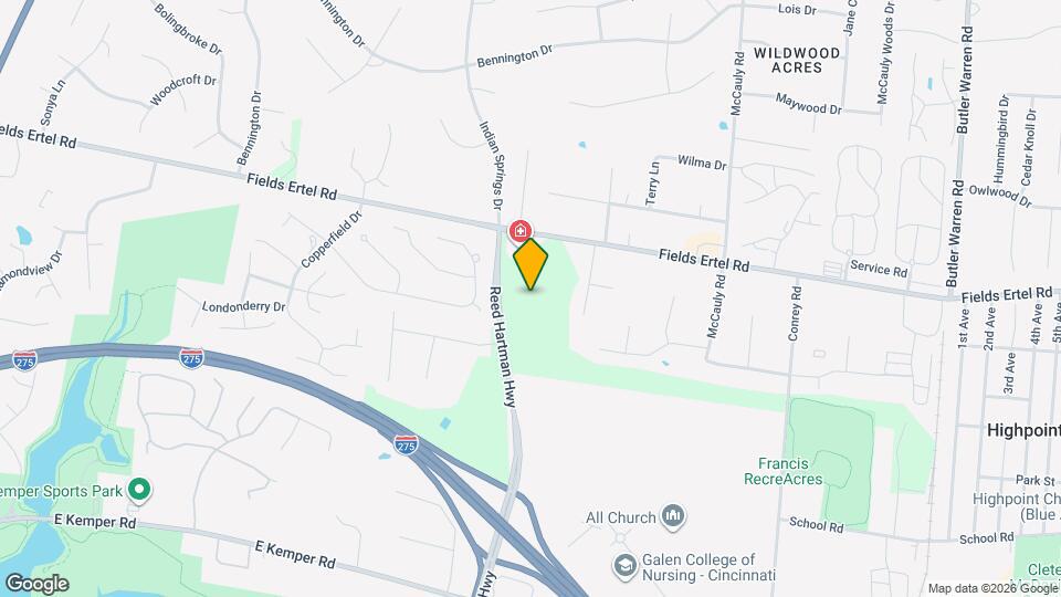 Brookwood Retirement Community Mapa y Detalles de la Ubicación