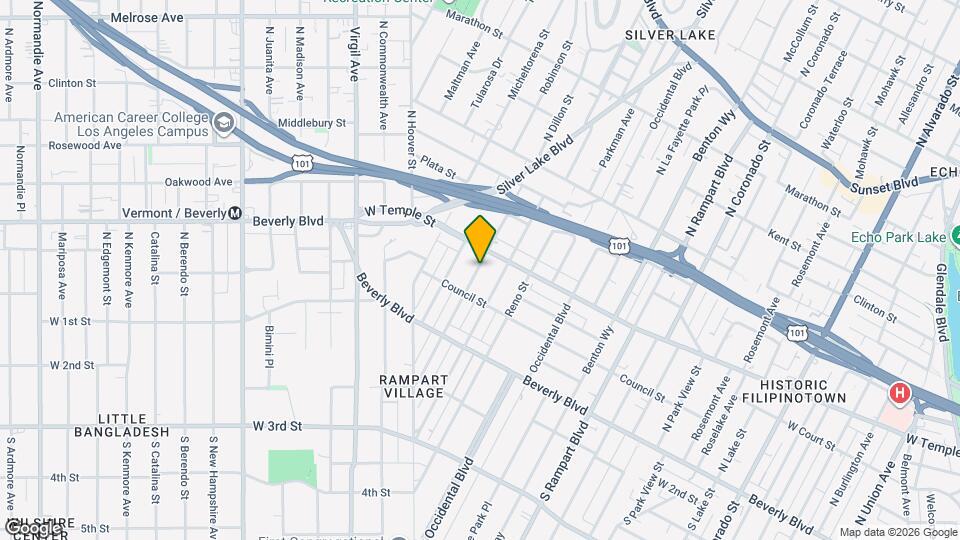 248 N Dillon St Map and Location Details