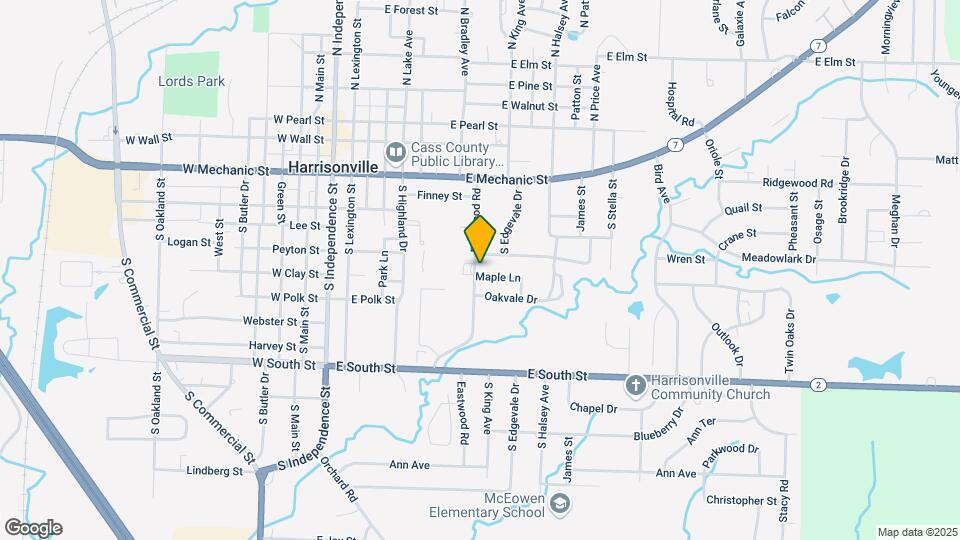 900 Maple Ln Map and Location Details