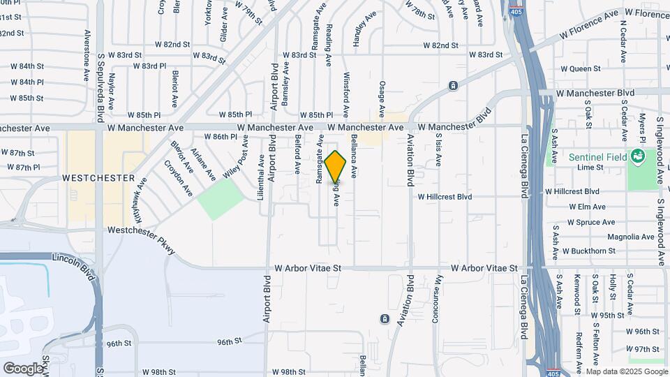 8903 Reading Ave Mapa y Detalles de la Ubicación