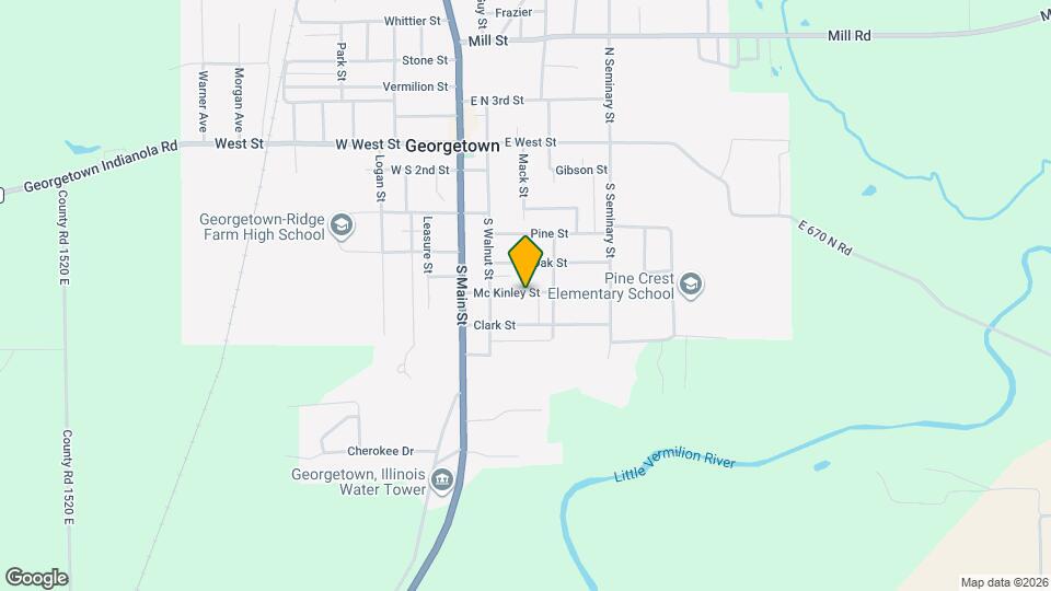 214 McKinley Map and Location Details