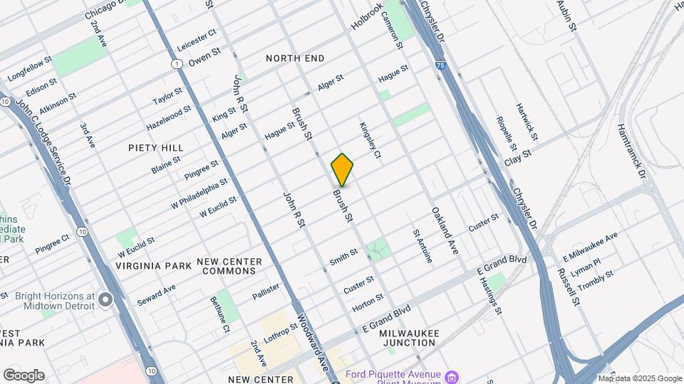 408 Mt Vernon St Map and Location Details