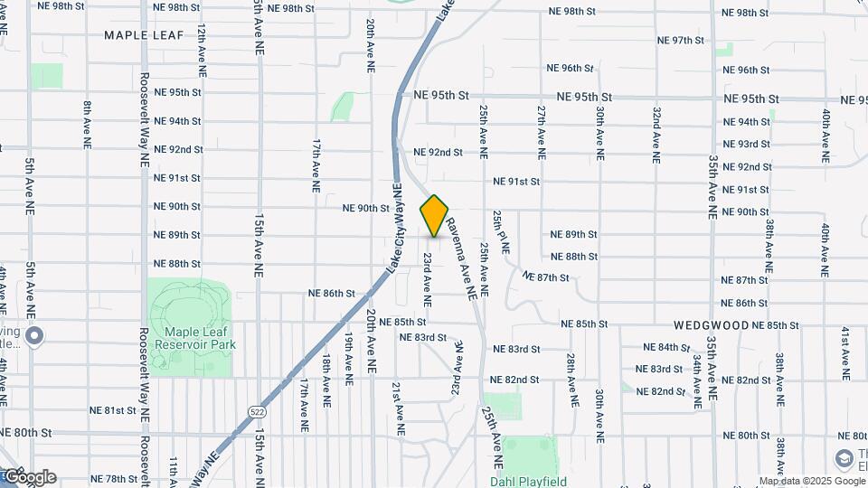 2303 NE 89th St Map and Location Details
