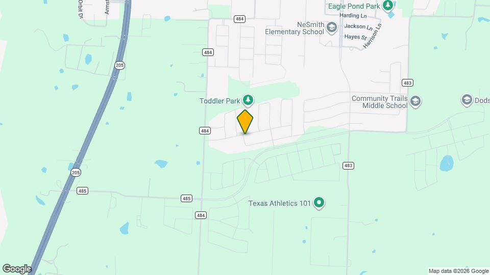 592 Crestridge Dr Mapa y Detalles de la Ubicación