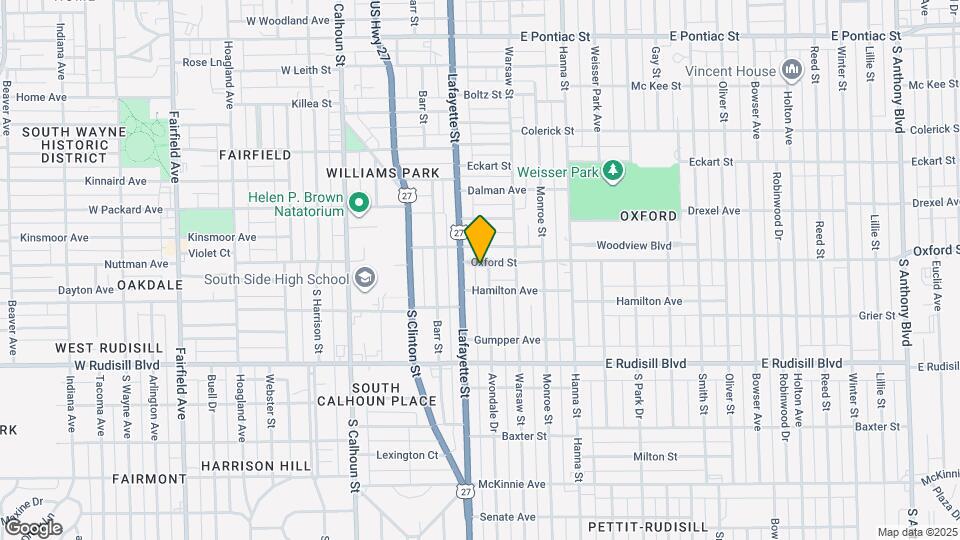 3510 Avondale Dr Map and Location Details