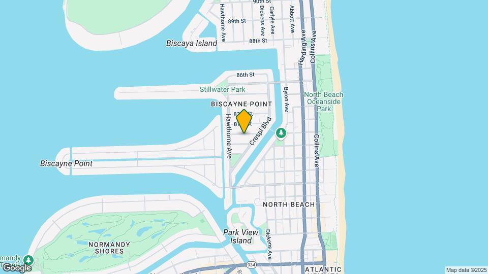864 80th St Map and Location Details