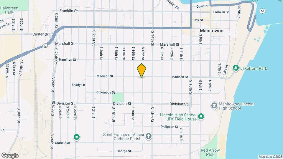 1302 S 15th St Mapa y Detalles de la Ubicación