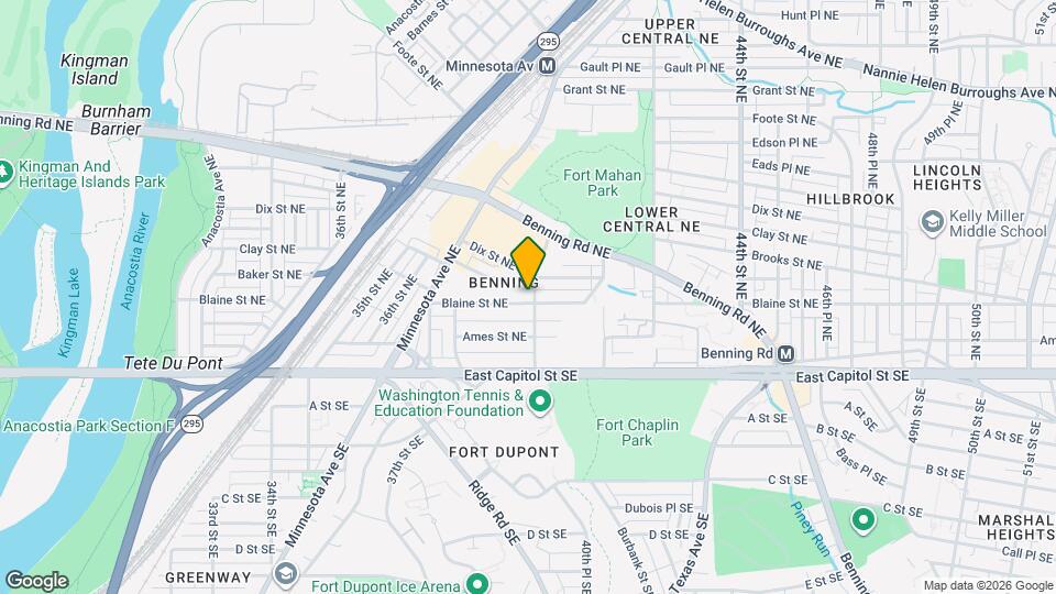 3984 Blaine St NE Map and Location Details