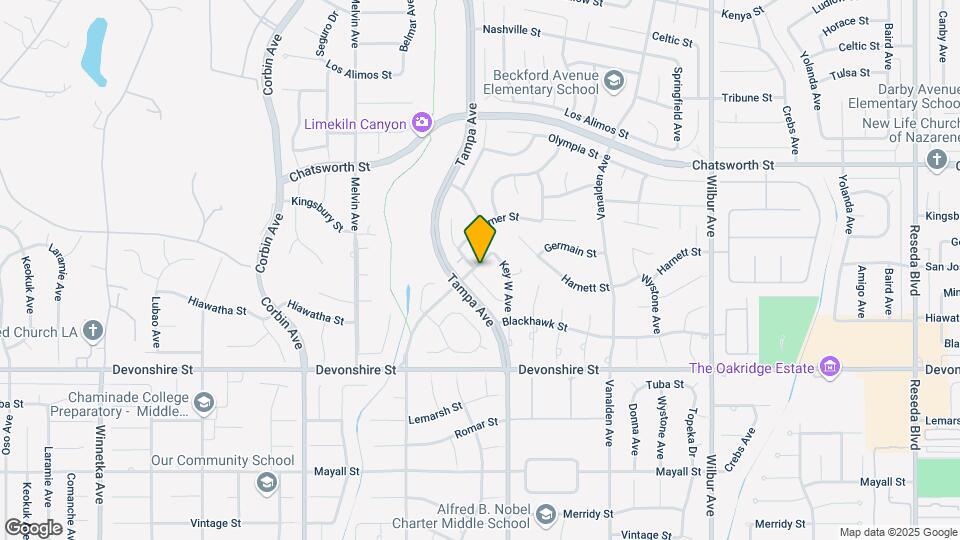 10468 Des Moines Ave Map and Location Details