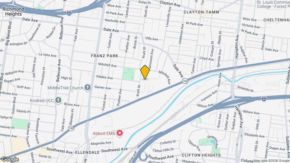 2003 Martha Pl Map and Location Details