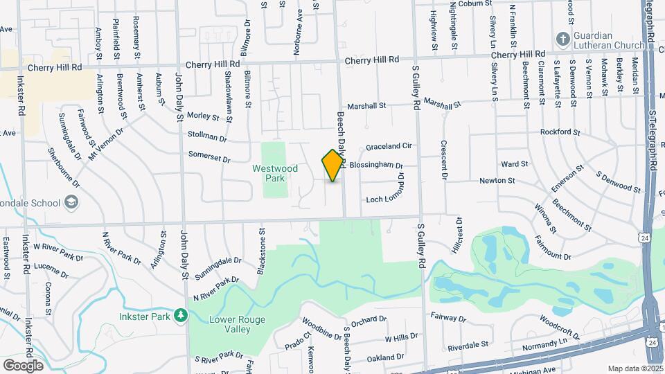 Dearborn View Apartments - Inkster, MI Map and Location Details