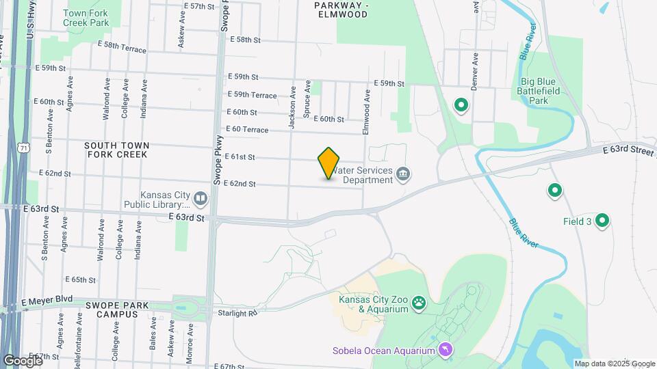 4254 E 62nd St Map and Location Details